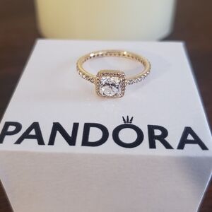 Pandora 14k Solid Gold Timeless Elegance Ring